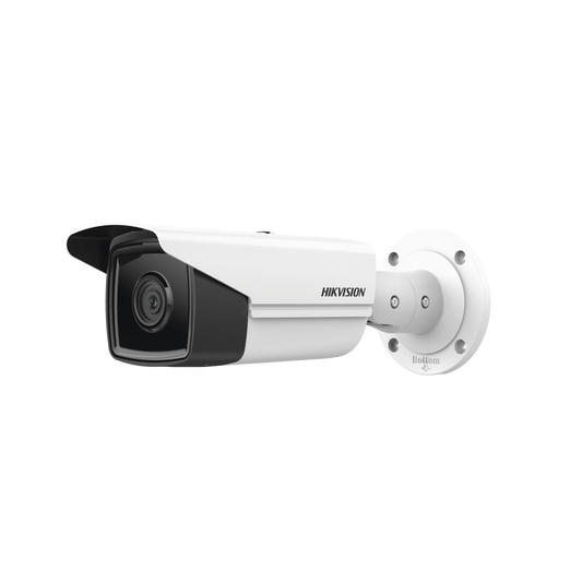 Bala IP 6 Megapixel / Lente 4 mm / 80 mts IR EXIR /Exterior IP67 / WDR 120 dB / PoE / ACUSENSE (Evita Falsas Alarmas) / MicroSD / ONVIF / ACUSEARCH
