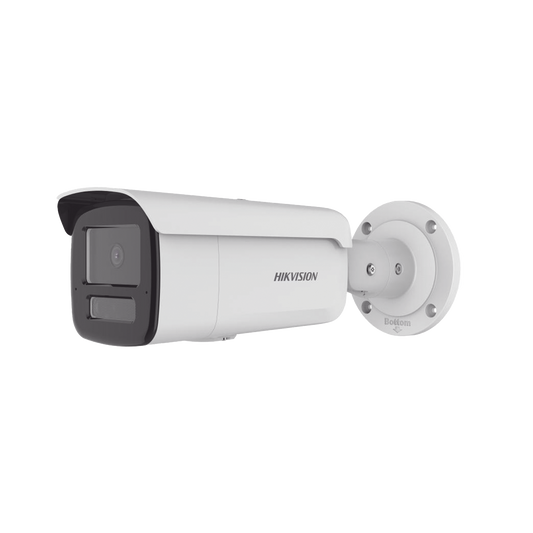 [Dual Light + 2 Micrófonos Integrados] Bala IP 6 Megapixel / Lente 4 mm / 80 mts Luz Blanca + 80 mts IR / ACUSENSE / Exterior IP67 / WDR 120 dB / PoE  / Micro SD / Metal / ACUSEEK