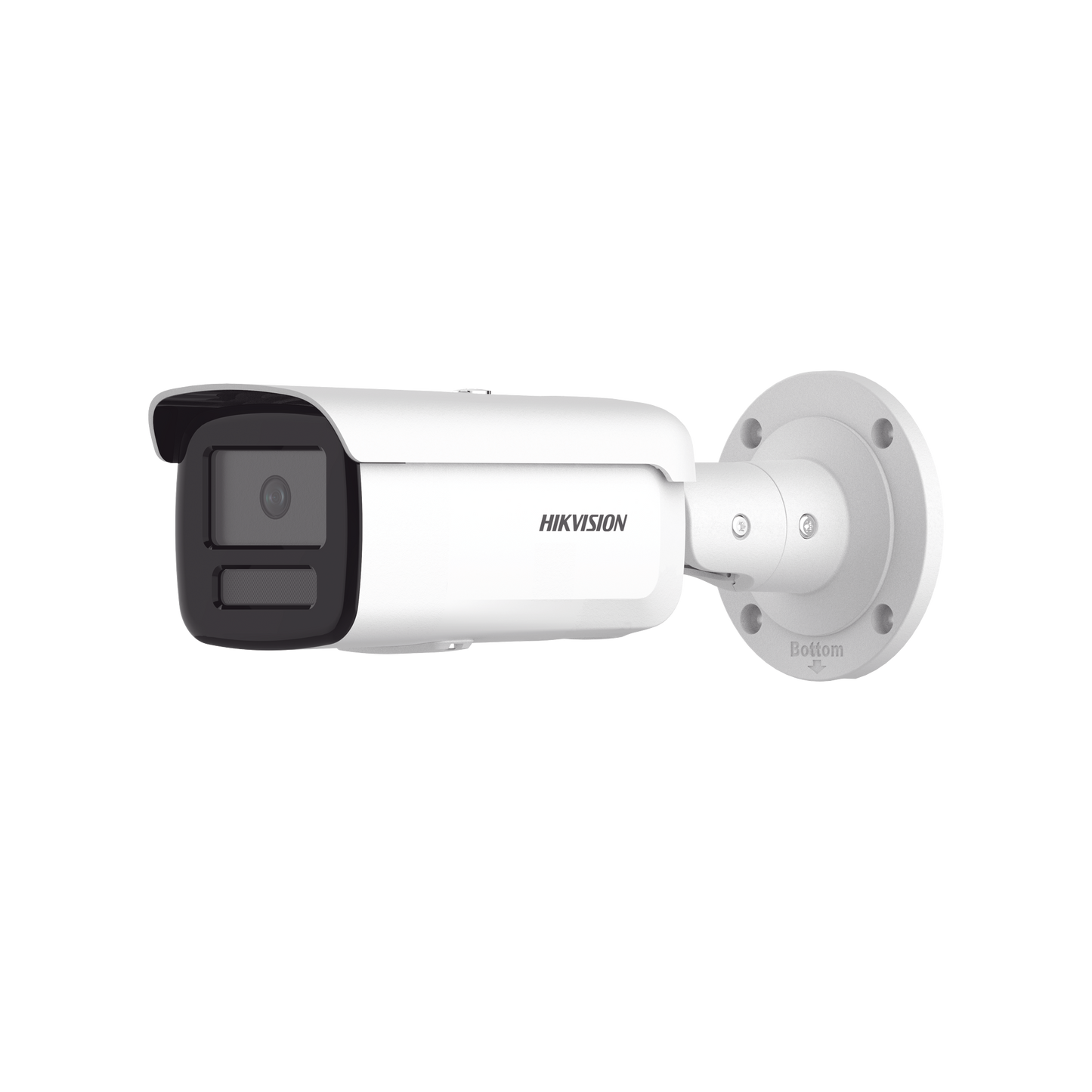 Bala IP 8 Megapixel / Lente 4 mm / ColorVu / Dual Light (60 mts IR + 60 mts Luz Blanca) / Exterior IP67 /   WDR 130 dB / Videoanaliticos (Filtro de Falsas Alarmas) / Captura Facial