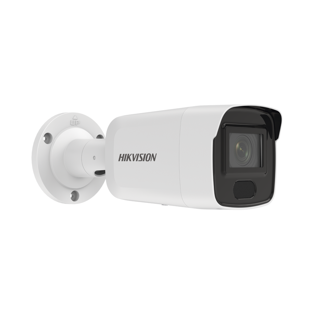 Bala IP 6 Megapixel / Lente 2.8 mm / 40 mts IR / Exterior IP67 / PoE / ACUSENSE / DARKFIGHTER / Alarmas y Audio I/O / ONVIF / Micro SD / 4 Analíticos: AcuSense, Deteccion Facial, Conteo de Personas por Cruce y Zona
