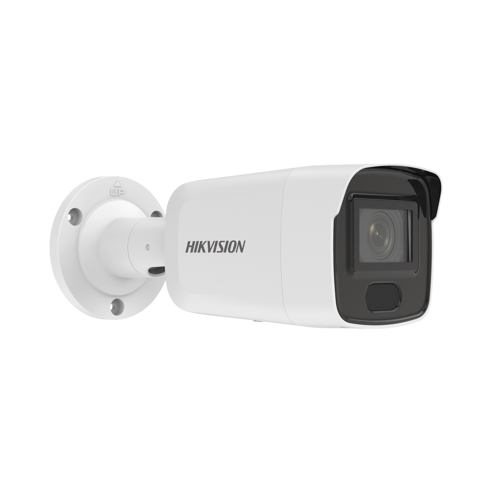 Bala IP 8 Megapixel / Lente 2.8 mm / 40 mts IR / Exterior IP67 / PoE / DARKFIGHTER / Alarmas y Audio I/O / ONVIF / Micro SD / 4 Analíticos: AcuSense, Deteccion Facial, Conteo de Personas por Cruce y Zona