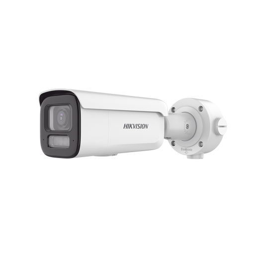 Bala IP 4 Megapixel / ColorVu / Lente 2.7 - 13.5 mm / Luz Blanca 60 mts / WDR 130 dB / Exterior IP67 / IK10 / Captura Facial / Conteo de Personas / Videoanaliticos / AcuSense