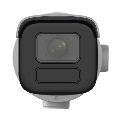 Bala IP 6 Megapixel / Lente Mot. 2.7 a 13.5 mm / 60 mts IR EXIR / Exterior IP67 / IK10 / DARKFIGHTER / PoE+ / Micro SD / Audio y Alarmas I/O / 4 Analíticos: AcuSense, Deteccion Facial, Conteo de Personas por Cruce y Zona