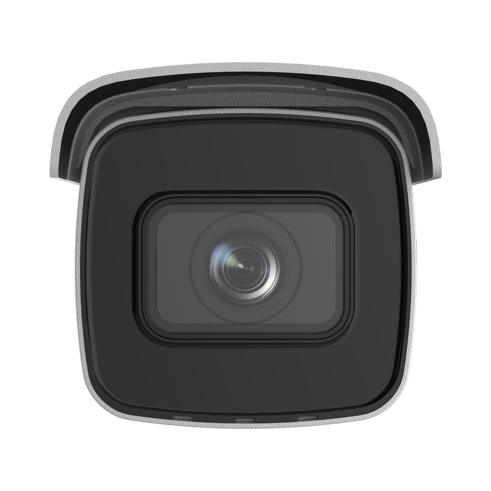 Bala IP 8 Megapixel (4K) / Lente Mot. 2.7 a 13.5 mm / 60 mts IR EXIR / Exterior IP66 / IK10 / DARKFIGHTER / Audio y Alarma I/O / PoE+ / ONVIF / Micro SD / 4 Analíticos: AcuSense, Deteccion Facial, Conteo de Personas por Cruce y Zona