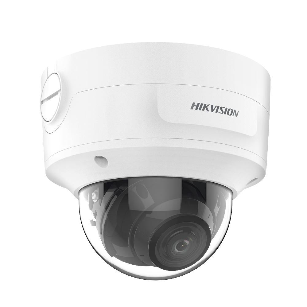 Domo IP 6 Megapixel / Lente Mot. 2.7 a 13.5 mm / 40 mts IR EXIR / Conteo de Personas / Captura Facial / IP67 / IK10 / WDR 120 dB / PoE+ / Alarmas y Audio I/O / ACUSENSE / Micro SD / DarkFighter