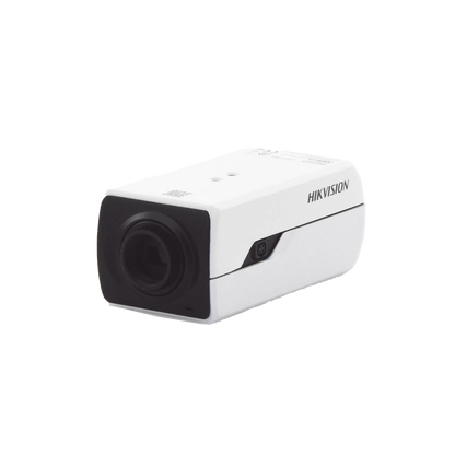 Camara Box IP 4 Megapixel / Serie PRO / DARKFIGHTER / PoE / 12 Vcc o 24 VCA / WDR 120 dB / ONVIF / RS-485 / BLC /  Entrada y Salida de Audio y Alarmas (No Incluye Lente) / Micro SD