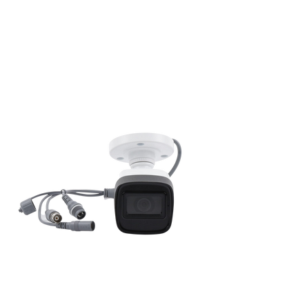 Bala TURBOHD 2 Megapíxeles (1080p) / Lente 3.6 mm / Exterior IP67 / 80 mts IR EXIR / dWDR / 4 Tecnologías