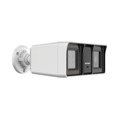 [Dual Light + ColorVu] Bala TURBOHD 2 Megapíxel (1080p) / Lente 2.8 mm / 60 mts IR + 60 mts Luz Blanca / Gran Angular 101° /Exterior IP67 / Micrófono Integrado / dWDR / 4 Tecnologías