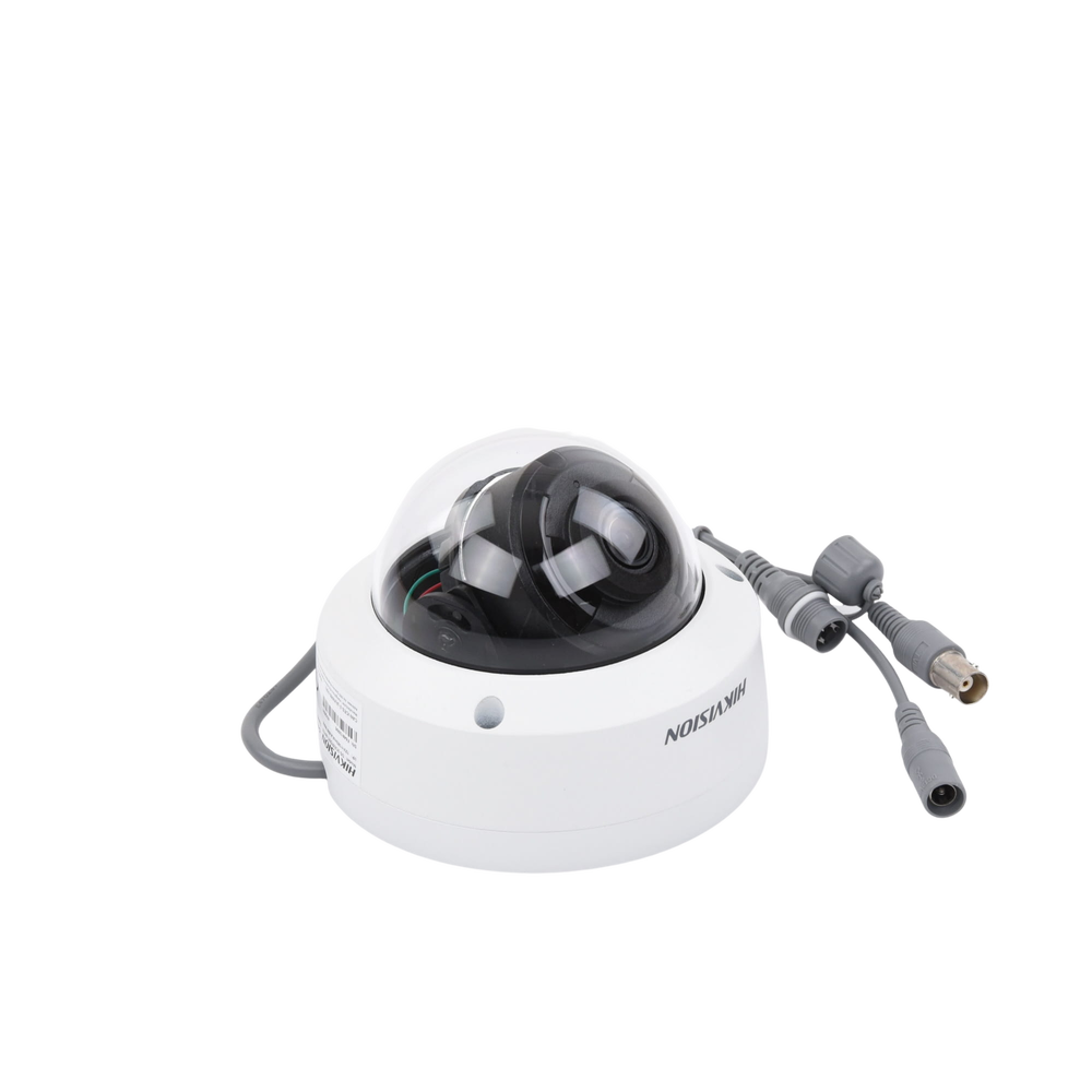 Domo TURBOHD 2 Megapixel (1080p) / Lente 2.8 mm / 30 mts IR EXIR / TVI-AHD-CVI-CVBS / IK10 / IP67 / WDR 120 dB / Ultra Baja Iluminación / Metal