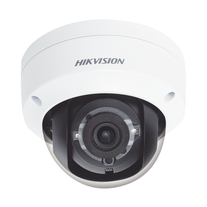 Domo TURBOHD 4K (8 Megapixel) / Gran Angular 102º / Lente 2.8 mm / Exterior IP67 / IK10 / IR EXIR 30 metros / TVI-AHD-CVI-CVBS / dWDR