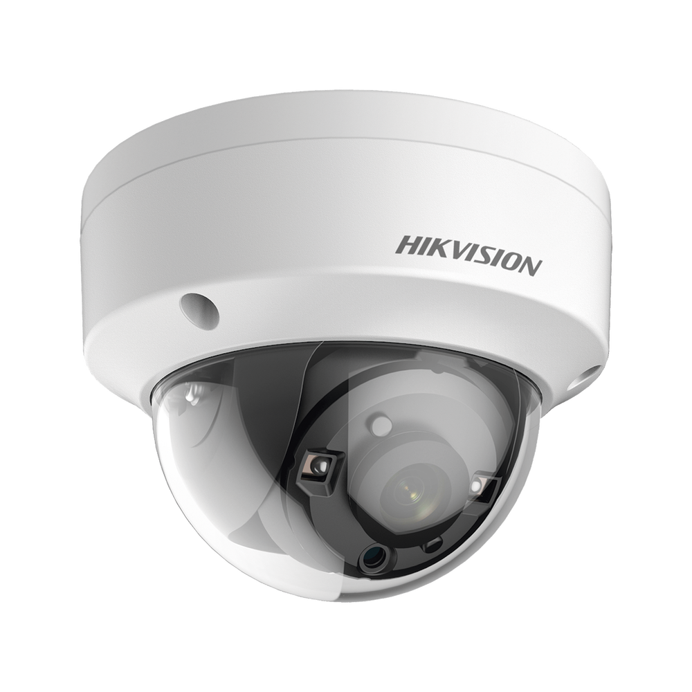 Domo TURBOHD 4K (8 Megapixel) / Gran Angular 102º / Lente 2.8 mm / Exterior IP67 / IK10 / IR EXIR 30 metros / TVI-AHD-CVI-CVBS / dWDR