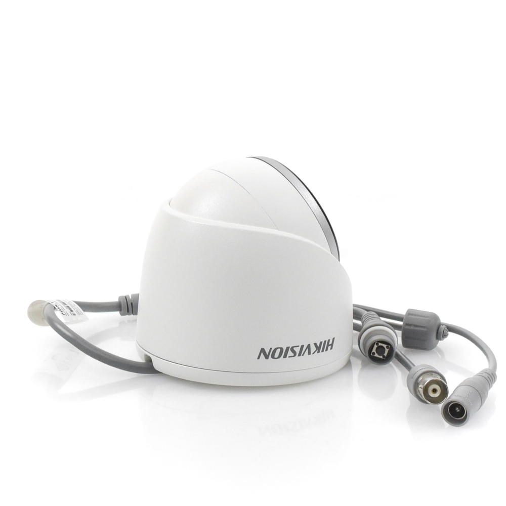 [ColorVu] Turret TURBOHD 3K (5 Megapixel) / Micrófono Integrado / Lente 2.8 mm / Imagen a Color 24/7 / 20 mts Luz Blanca / Exterior IP67 / dWDR / 4 Tecnologías