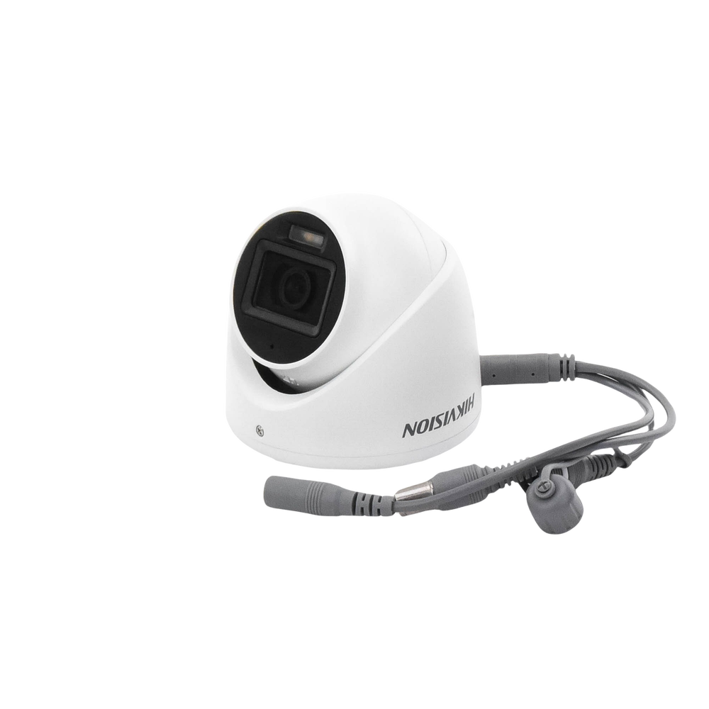 [Dual Light + ColorVu] Turret TURBOHD 2 Megapixel (1080p) / Lente 2.8 mm / 30 mts IR + 20 mts Luz Blanca / Gran Angular 101° / Exterior IP67 / Micrófono Integrado /  4 Tecnologías /  Metal