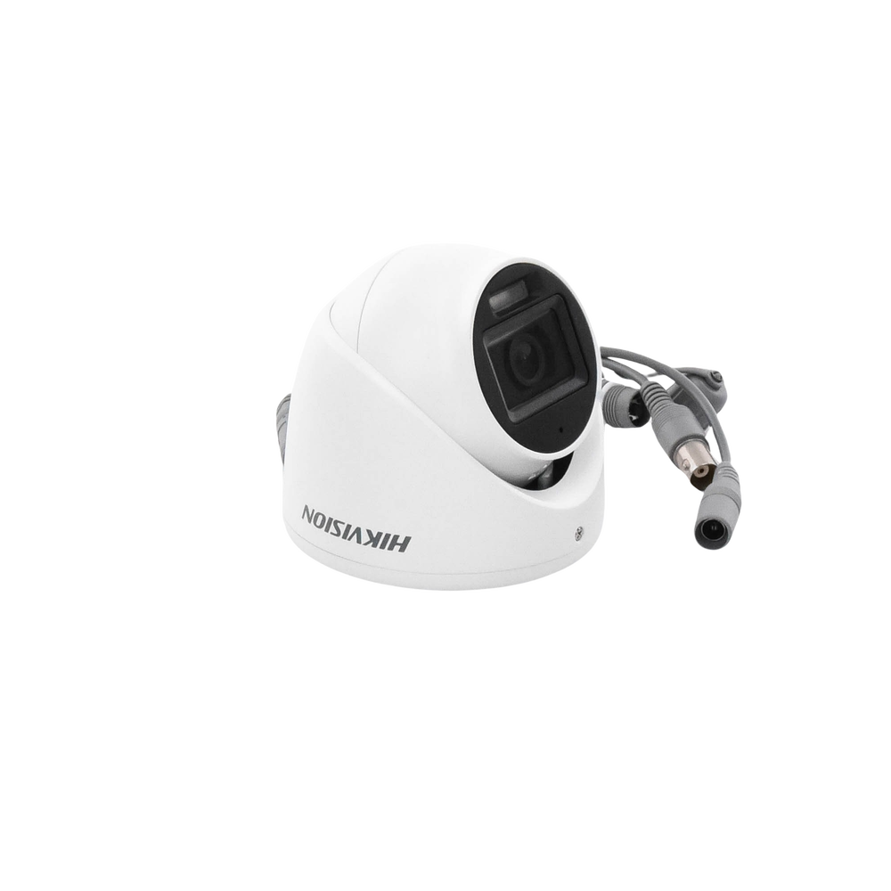 [Dual Light + ColorVu] Turret TURBOHD 2 Megapixel (1080p) / Lente 2.8 mm / 30 mts IR + 20 mts Luz Blanca / Gran Angular 101° / Exterior IP67 / Micrófono Integrado /  4 Tecnologías /  Metal