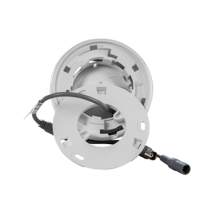 [Audio Bidireccional + Dual Light + ColorVu] Turret TURBOHD 3K (5 Megapixel) / Lente 2.8 mm / 40 mts IR EXIR + 40 mts Luz Blanca / Micrófono y Bocina Integrado / Exterior IP67 / dWDR