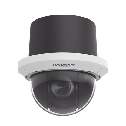 PTZ IP 4K (8 Megapixel) / 25X Zoom  / Uso en Plafon / IP54 / ACUSEEK / DARKFIGHTER / ACUSENSE / WDR 120 dB / Audio y Alarmas I/O / HLC / EIS / PoE+ / Micro SD