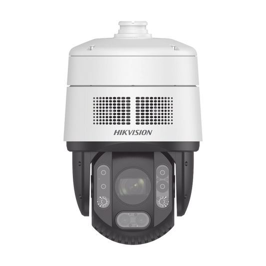 [ PROTECCIÓN ACTIVA ] Domo PTZ IP 4 Megapixel / 32X Zoom / 200 mts IR / ACUSENSE (Evita Falsas Alarmas) / IP66 / IK10 / Alerta Audible y Luz Estroboscópica / Autoseguimiento 2.0 / Hi-PoE / DARKFIGHTER / Rapid Focus / MicroSD