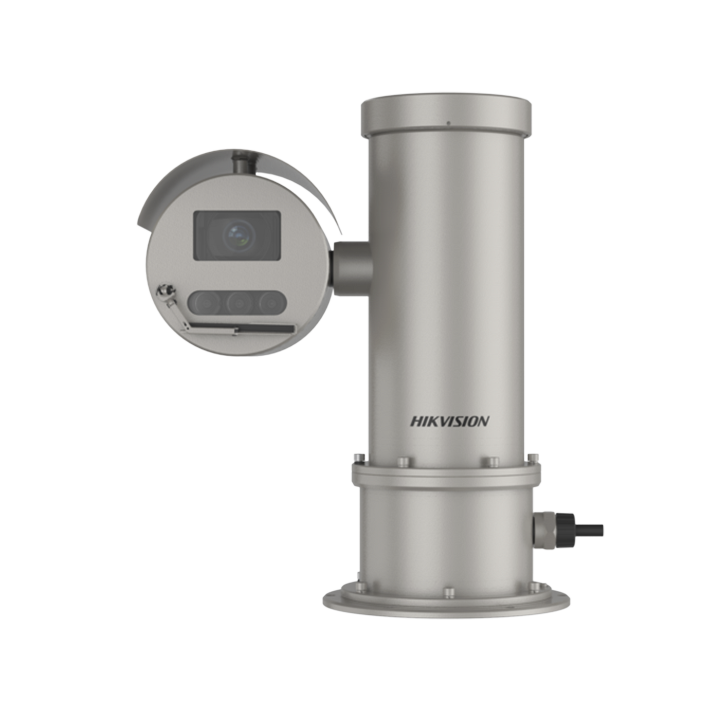 PTZ IP 4 Megapixel / Anti-Explosión / 32X Zoom / IP68 / Anticorrosion / SUS316L / 100 mts IR / Wiper / WDR 120 dB / DARKFIGHTER / Alarmas I/O / Micro SD