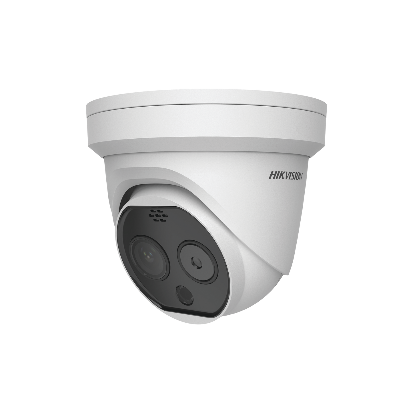 Turret IP Térmica de Alta Precisión INDUSTRIAL / Lente Dual /  Lente térmico 3 mm / ALTA  PRECISIÓN / Alto Flujo / Incluye Adaptador de Tripie / microSD