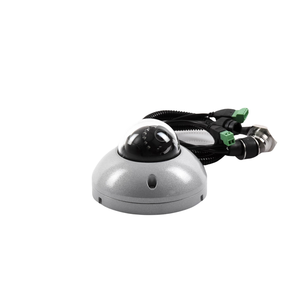 Domo IP 4 Megapixel / Lente 4 mm / H.265+ / Anticorrosivo / Exterior IP67 / WF-2 / NEMA 4X / 15 mts IR / WDR 120 dB / ONVIF / PoE