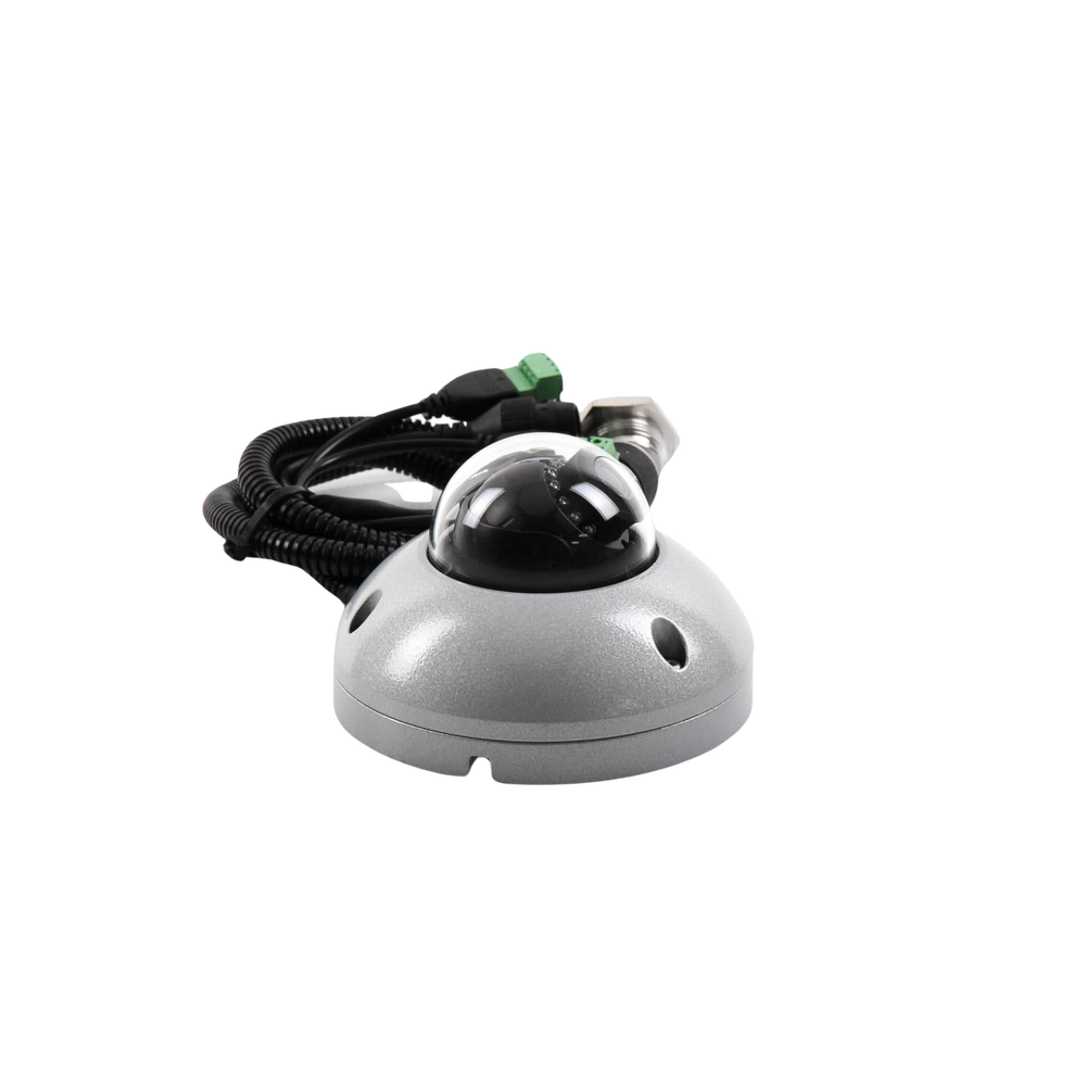 Domo IP 4 Megapixel / Lente 4 mm / H.265+ / Anticorrosivo / Exterior IP67 / WF-2 / NEMA 4X / 15 mts IR / WDR 120 dB / ONVIF / PoE