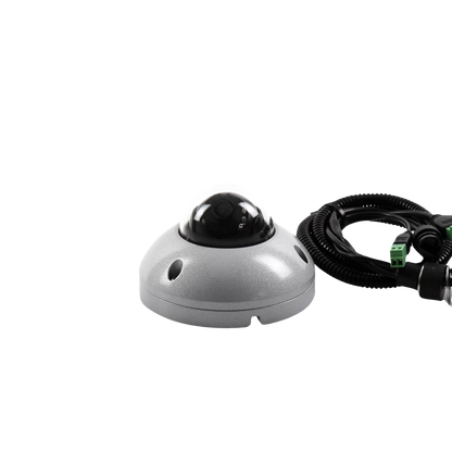 Domo IP 4 Megapixel / Lente 4 mm / H.265+ / Anticorrosivo / Exterior IP67 / WF-2 / NEMA 4X / 15 mts IR / WDR 120 dB / ONVIF / PoE