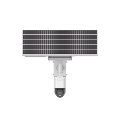 Kit Solar IP All in One / Cámara PT ColorVu 4 Megapixel / Lente 4 mm / Panel Solar / Batería de Respaldo de Litio 23.2Ah (Hasta 24 Días) / Conexión 4G / Accesorios de Instalación