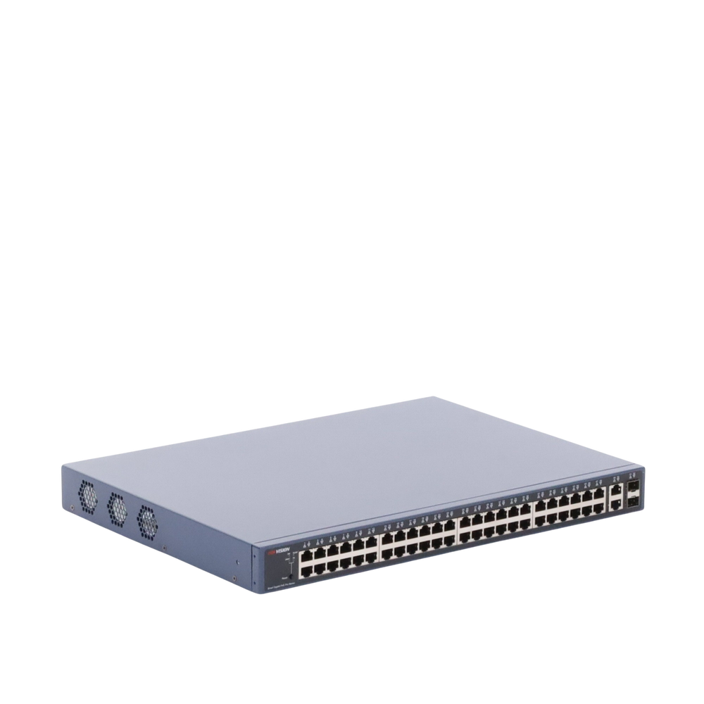 Switch PoE+ / Administrable / 48 Puertos 1000 Mbps PoE+ / 2 Puertos 1000 Mbps Uplink / 2 Puertos SFP / 470 Watts