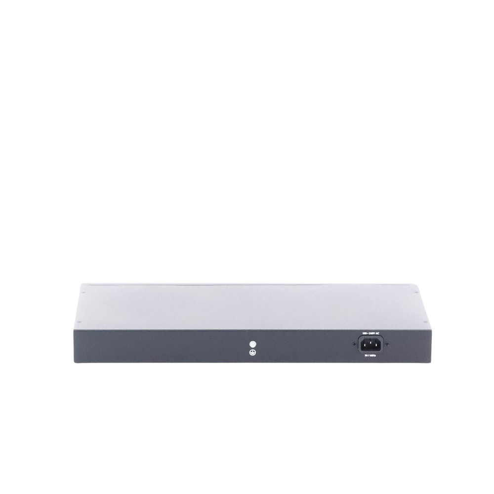 Switch Gigabit PoE+ / Administrable / 24 Puertos 1000 Mbps PoE+ / 4 Puertos 1000 Mbps + 4 Puertos SFP de Uplink / 370 Watts / Soporta IGMP