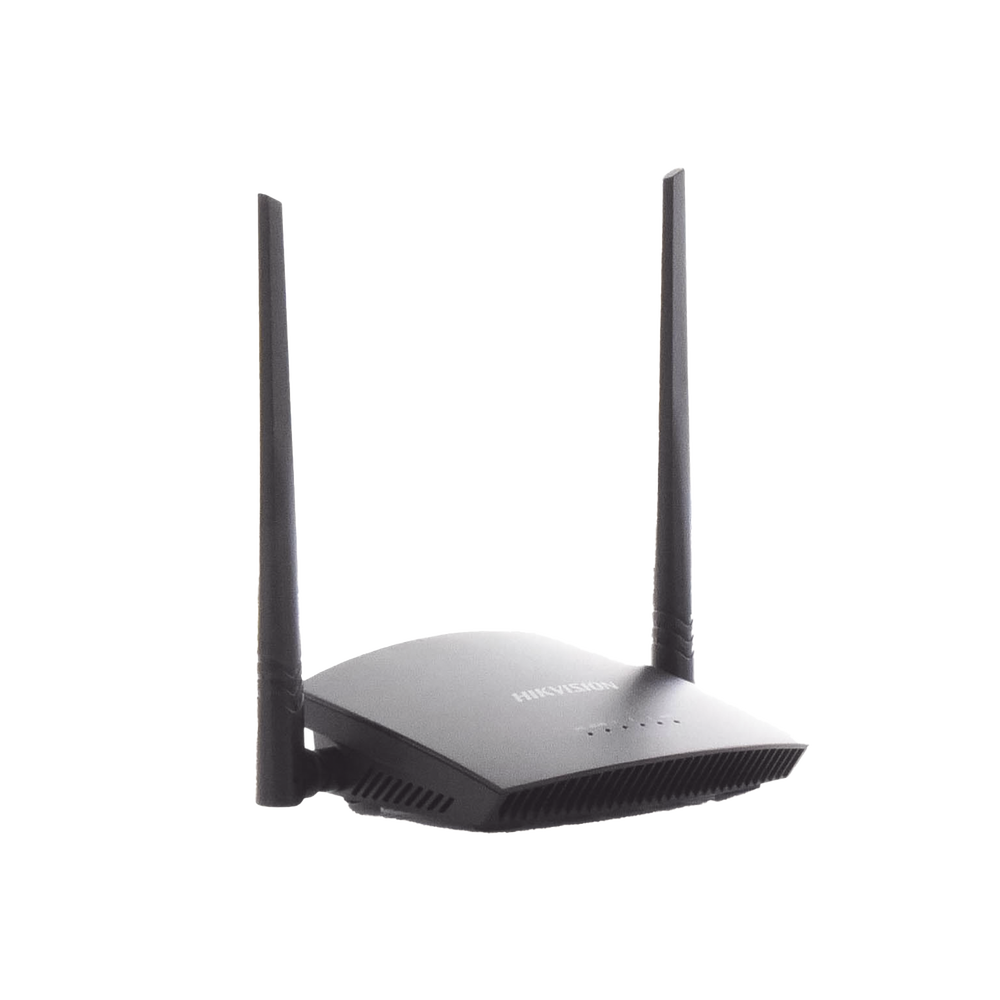 Router Inalámbrico WISP en Banda 2.4 GHz / Hasta 300 Mbps / 4 Puertos 10/100 Mbps /  2 Antenas Omnidireccional de 5 dBi / Interior