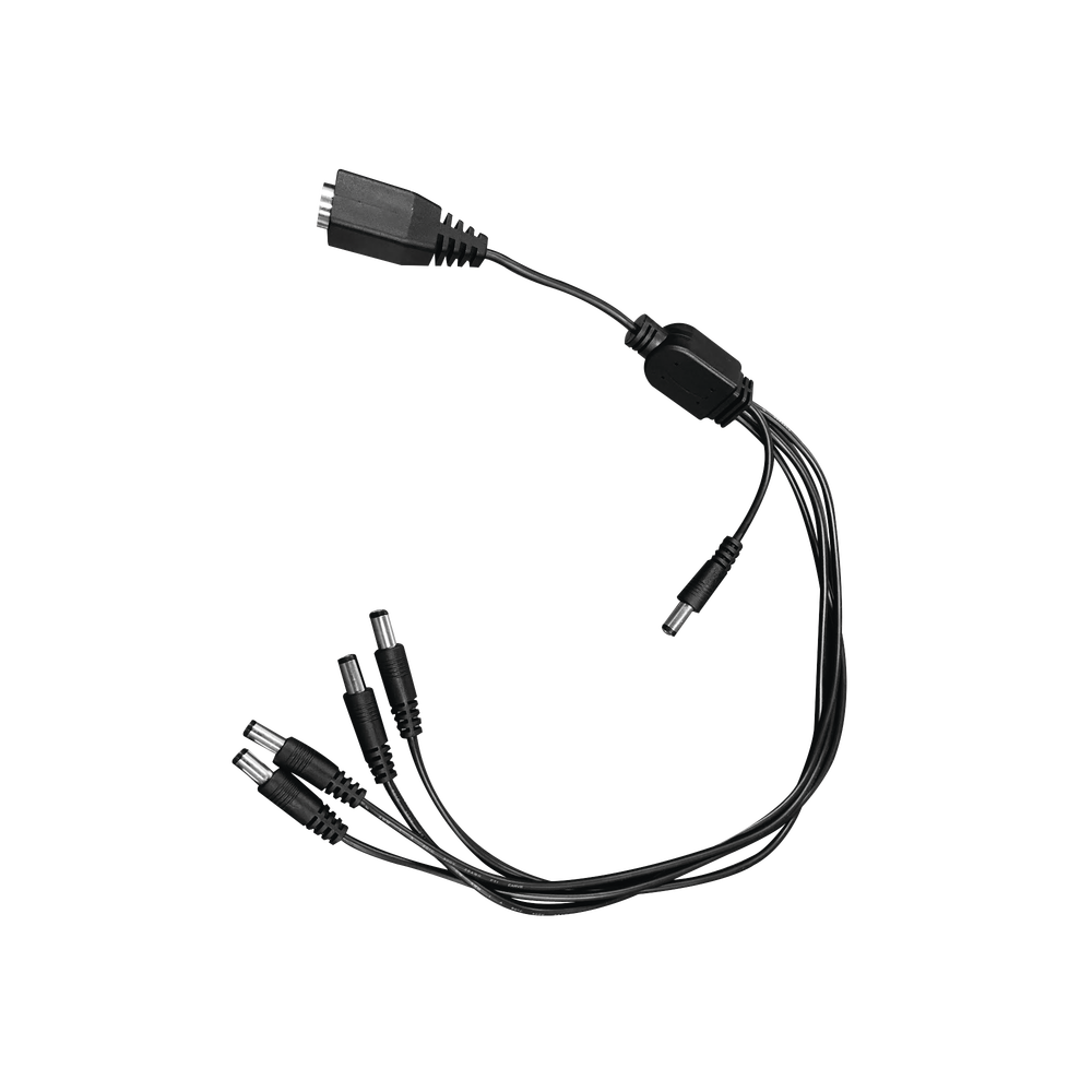Cable con 5 Vías para Alimentar 4 Cámaras TurboHD y DVR TurboHD Epcom / Hikvision