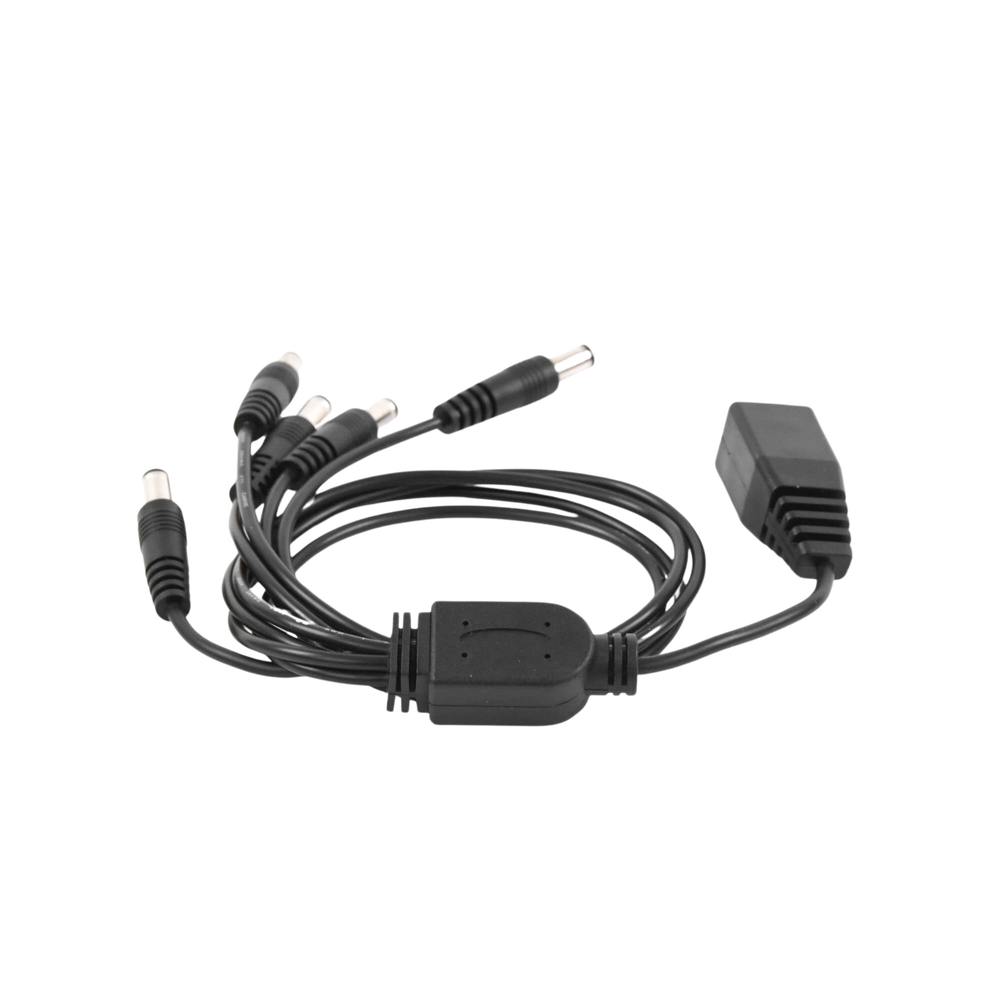 Cable con 5 Vías para Alimentar 4 Cámaras TurboHD y DVR TurboHD Epcom / Hikvision