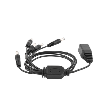 Cable con 5 Vías para Alimentar 4 Cámaras TurboHD y DVR TurboHD Epcom / Hikvision