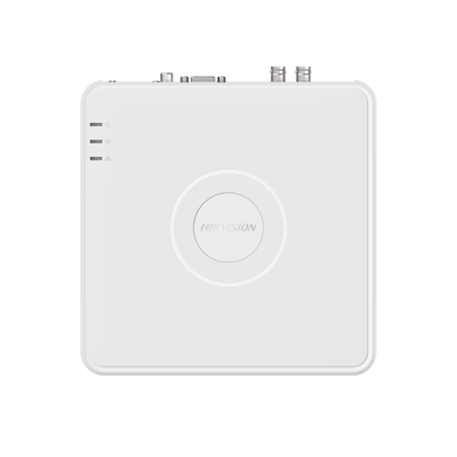 DVR 4 Canales TurboHD + 1 Canal IP / 2 Megapixel (1080p) Lite / Acusense Lite (Busqueda Inteligente Personas Vehiculos) / Audio por Coaxitron y Audio Bidireccional  / 1 Bahia de Disco Duro / H.265+ / Salida de Vídeo Full HD