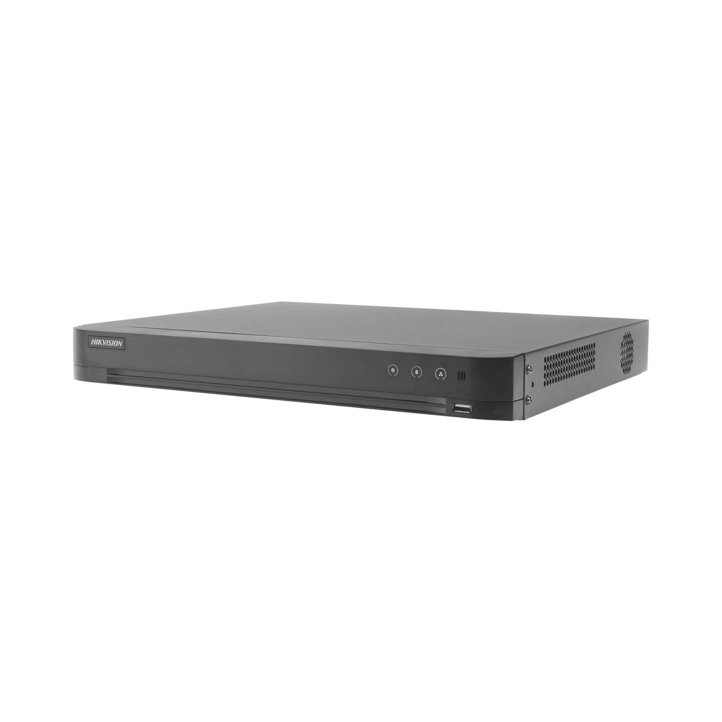 DVR 8 Megapixel / 16 Canales 4K TURBOHD + 16 Canales  IP / 2 Bahías de Disco Duro / 4 Canales de Audio / 16 Entradas de Alarma