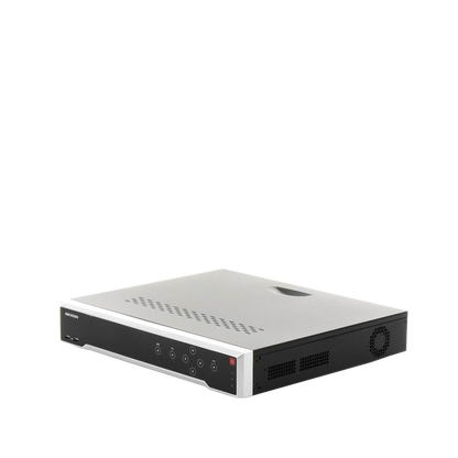 [Doble Poder de Decodificación] NVR 32 Megapixel (8K) / 16 Canales IP / 16 Puertos PoE+ / AcuSense / ANPR / Conteo de Personas / Heat Map / 4 Bahías de Disco Duro  / HDMI en 8K / Soporta POS / Alarmas I/O / Smart  Search