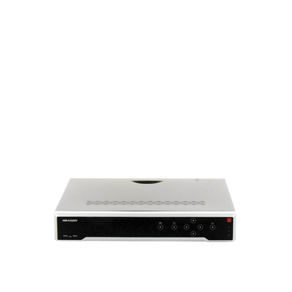 [Doble Poder de Decodificación] NVR 32 Megapixel (8K) / 16 Canales IP / 16 Puertos PoE+ / AcuSense / ANPR / Conteo de Personas / Heat Map / 4 Bahías de Disco Duro  / HDMI en 8K / Soporta POS / Alarmas I/O / Smart  Search