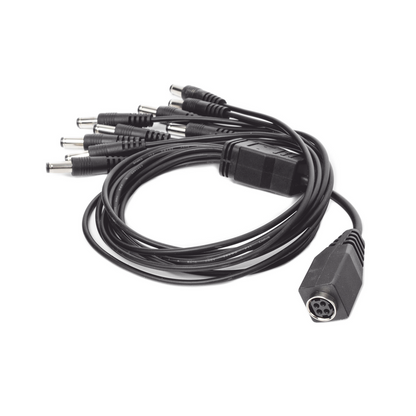 Cable con 9 Vías para Alimentar 8 Cámaras TurboHD y DVR TurboHD Epcom / Hikvision