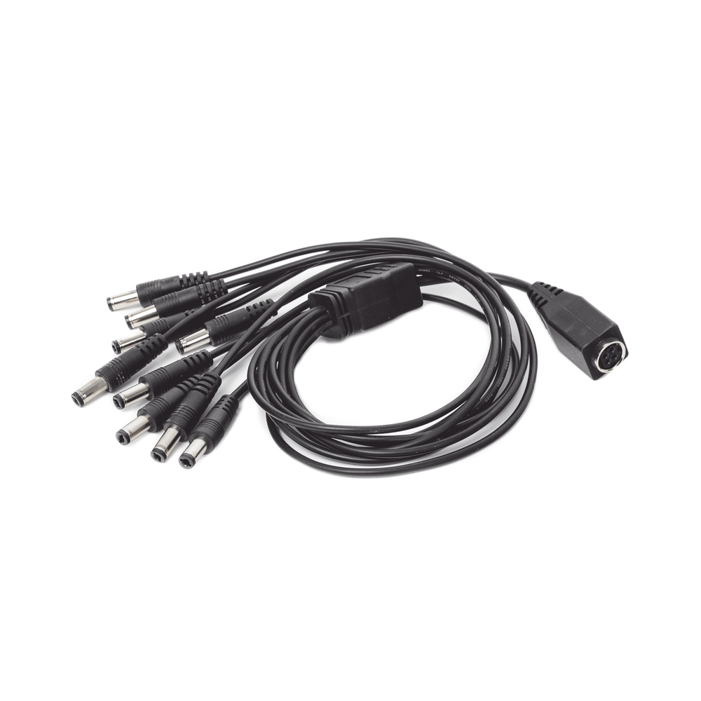 Cable con 9 Vías para Alimentar 8 Cámaras TurboHD y DVR TurboHD Epcom / Hikvision