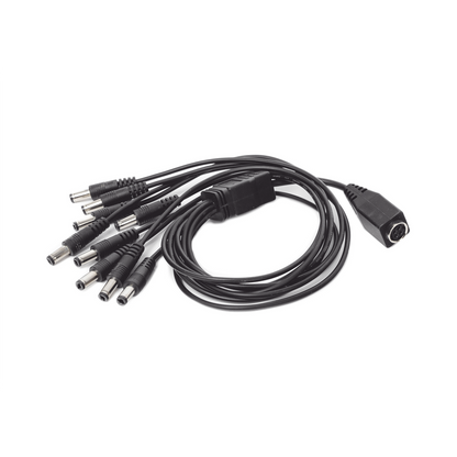Cable con 9 Vías para Alimentar 8 Cámaras TurboHD y DVR TurboHD Epcom / Hikvision