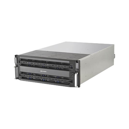Servidor de Almacenamiento en Red /  Soporta 24 Discos Duros (No incluye Discos Duros) / RAID / Graba 1024 canales IP / Doble procesador