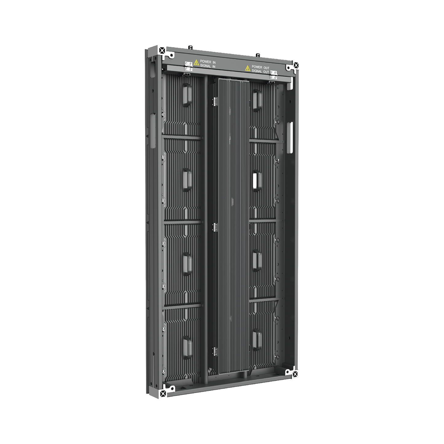 Módulo LED P3.9 para Exterior / Mantenimiento Frontal y Trasero / Chasis de Aluminio / Tecnología de Ahorro Energético / Gabinete IP67/F, IP68/R / Cortes de Esquina 45°