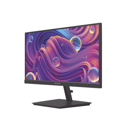 Monitor LED Full HD (1920 X 1080) de 21.5" / Ideal para CCTV, Oficina y Hogar / Entrada HDMI-VGA / Montaje VESA (75 X 75) / Uso 24/7 / Backlight E-LED / 100 Hz / Ultra Delgado / Bocinas Integradas
