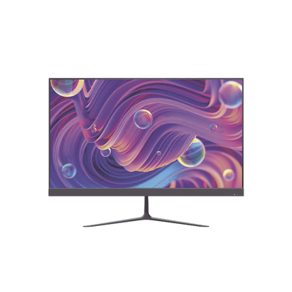 Monitor LED Full HD (1080p) de 23.8" / Ideal para CCTV, Oficina y Hogar / Entrada HDMI-VGA / Montaje VESA ( 75 X 75) / Uso 16/7 / Backlight E-LED / Ultra Delgado