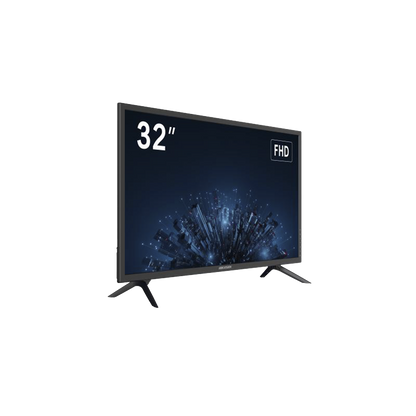 Monitor LED 32" / 2 Altavoces Potentes / Ángulo de Visión 178° / Entradas HDMI y VGA / Uso 24-7 / Montaje VESA (100 X 100) / Calibración Inteligente de Imagen