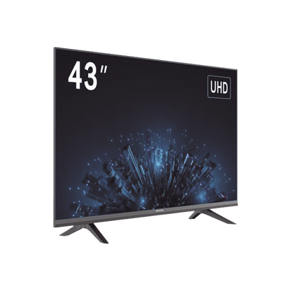 Monitor LED 4K de 43" / Ideal para Oficina y Hogar / Uso 24-7 / Entrada HDMI / Compatible con Montaje VESA (200 X 200) / Bocinas Integradas