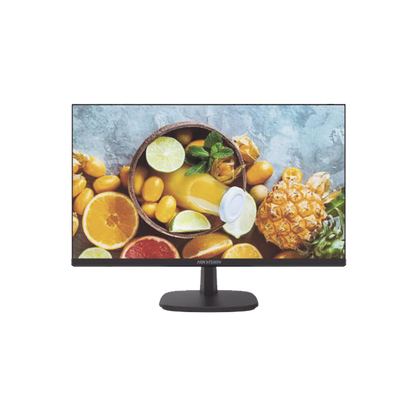 Monitor LED 4K de 27" / Ideal para CCTV, Oficina y Hogar / Entrada HDMI-DP / Montaje VESA (100 X 100) / Uso 24/7 / Backlight E-LED / Ultra Delgado