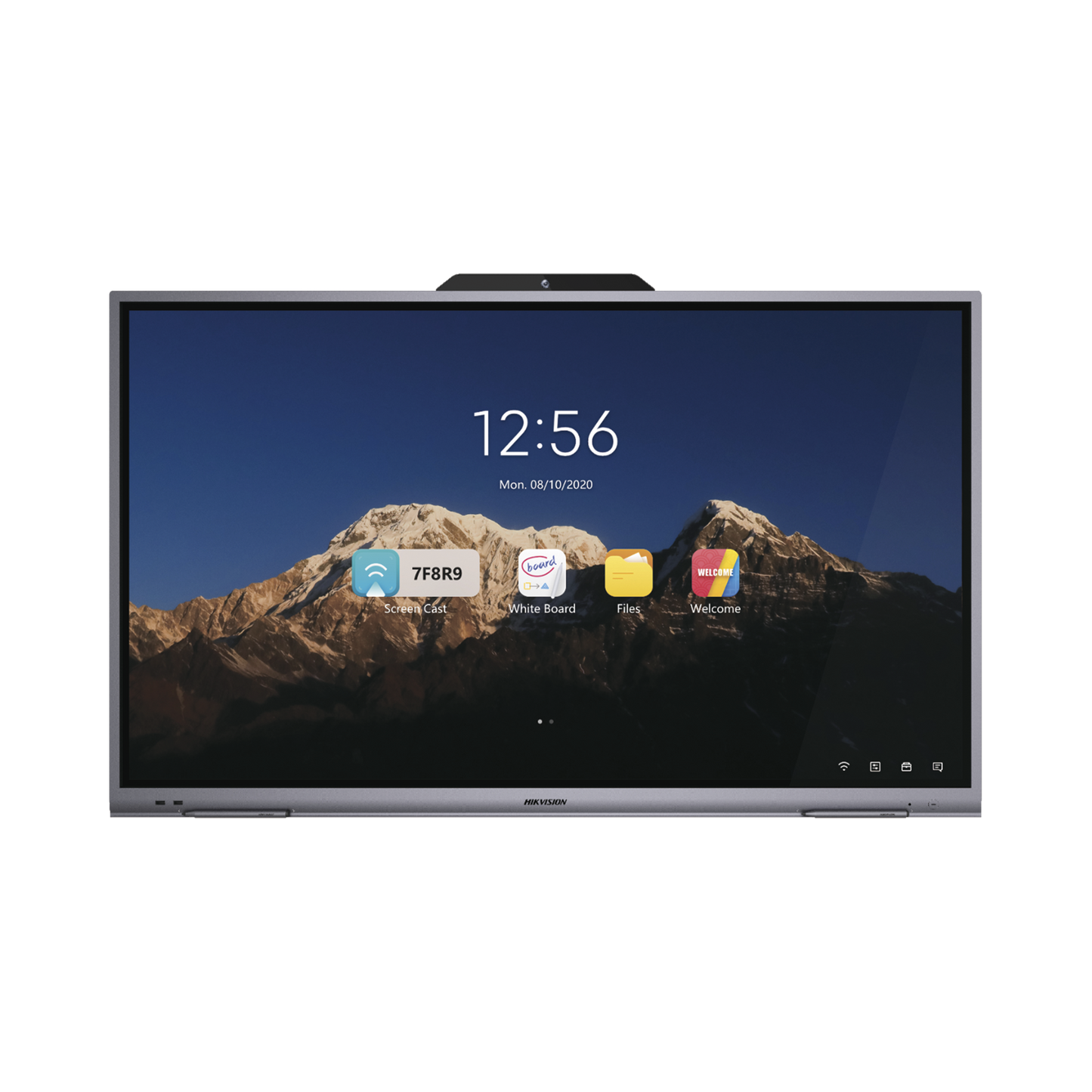 Pantalla Interactiva Touch de 65" Android 8.0 / Cámara Web 8 MP / Resolución 4K / Bocinas Integradas / Entradas HDMI y VGA / Incluye 2 Lápices para Escribir