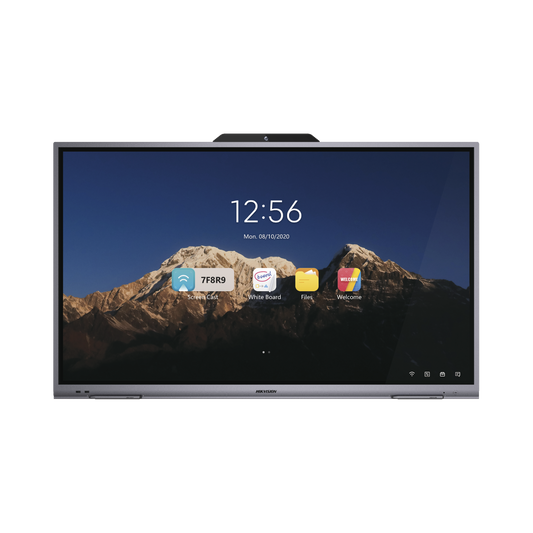 Pantalla Interactiva Touch de 65" Android 8.0 / Cámara Web 8 MP / Resolución 4K / Bocinas Integradas / Entradas HDMI y VGA / Incluye 2 Lápices para Escribir