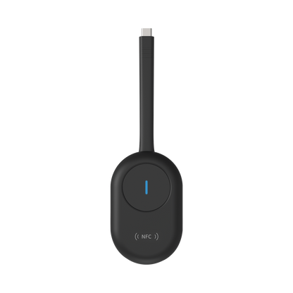 Dongle (Adaptador) de Proyección Inalambrica Para Pantallas Interactivas HIKVISION Serie DS-D5CxxRB/B / Compatible con Windows y Mac / Conector Tipo C (Incluye Adaptador USB-A - USB-C)
